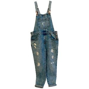 Denim Overalls